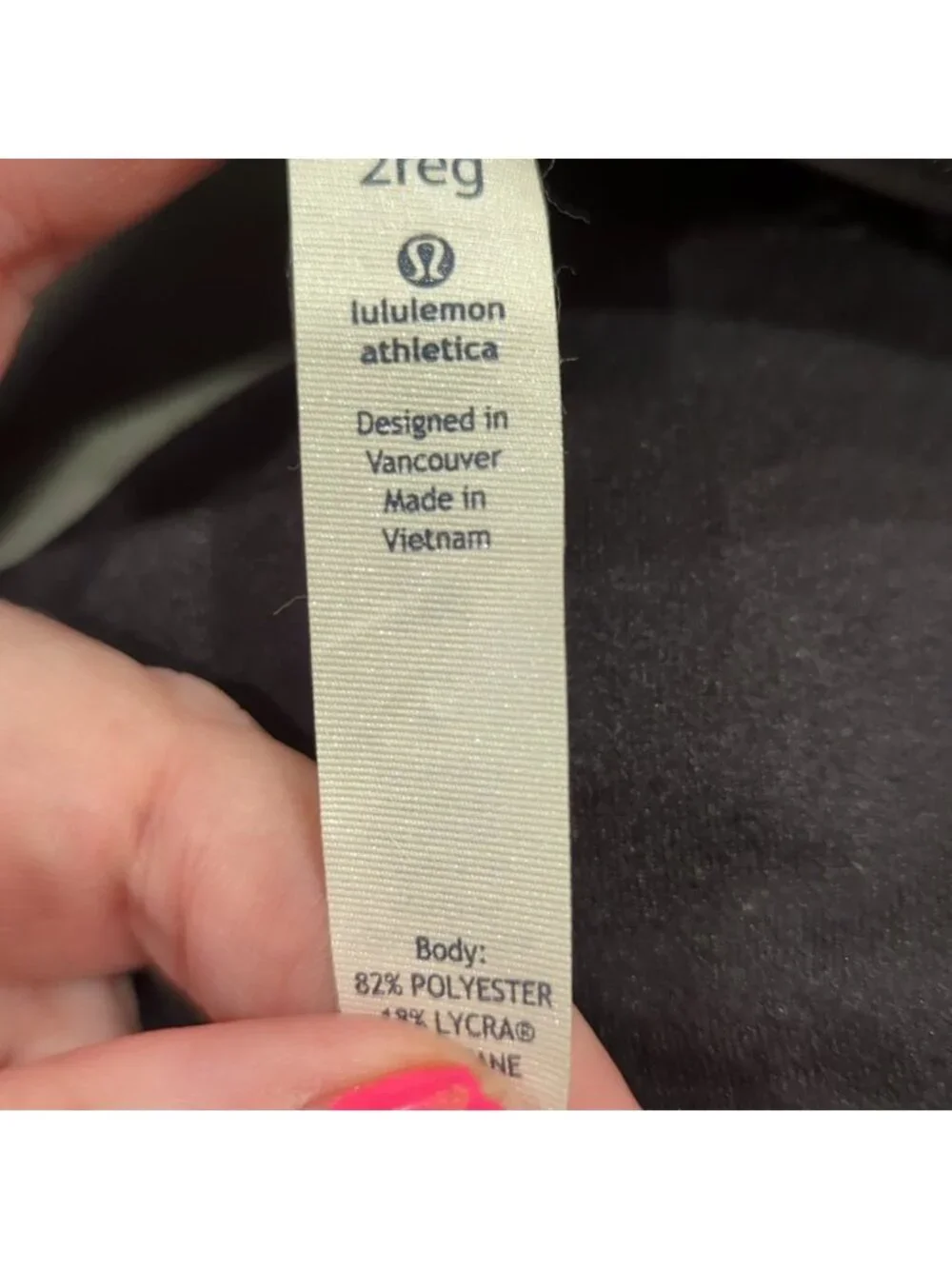 Lululemon Wunder Under Pant III *Full-On Luon Deep Dive Dip Slate Black